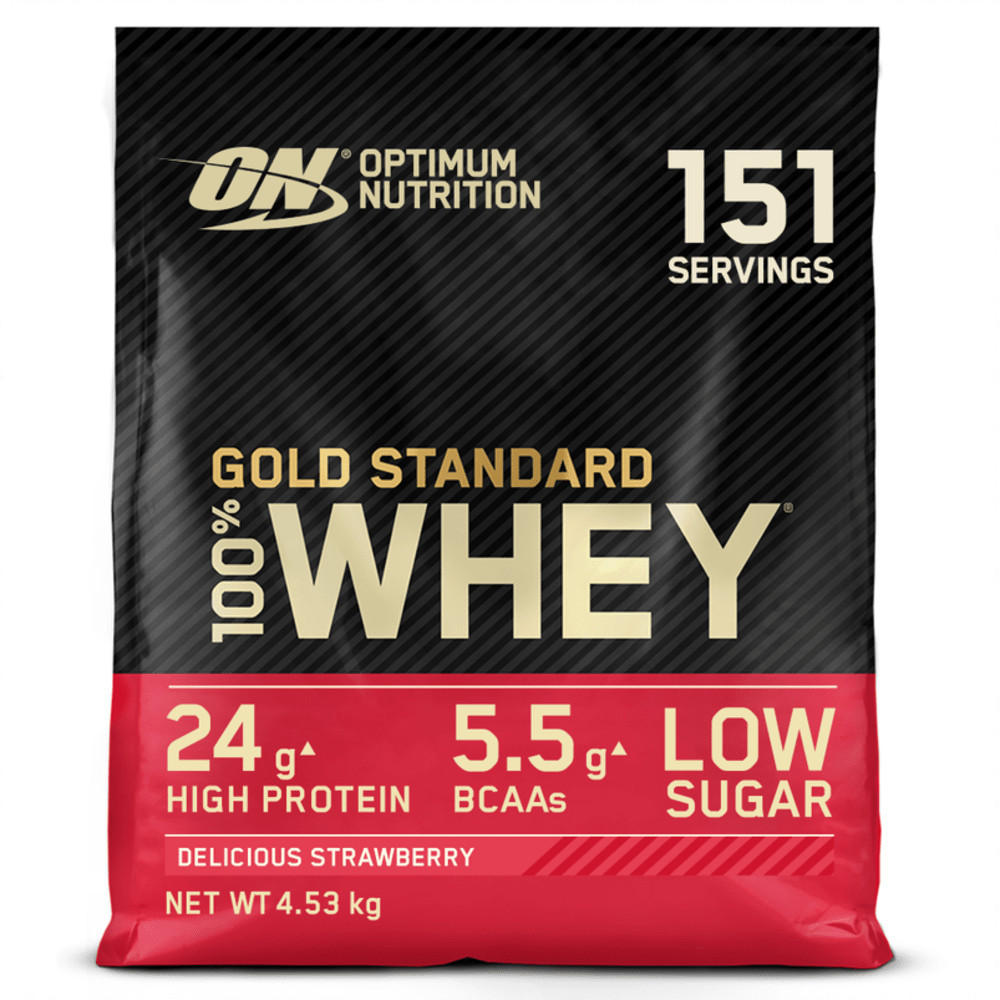 Optimum Nutrition UK Optimum Nutrition Gold Standard 100% Whey Protein Supplement 4.54 kg