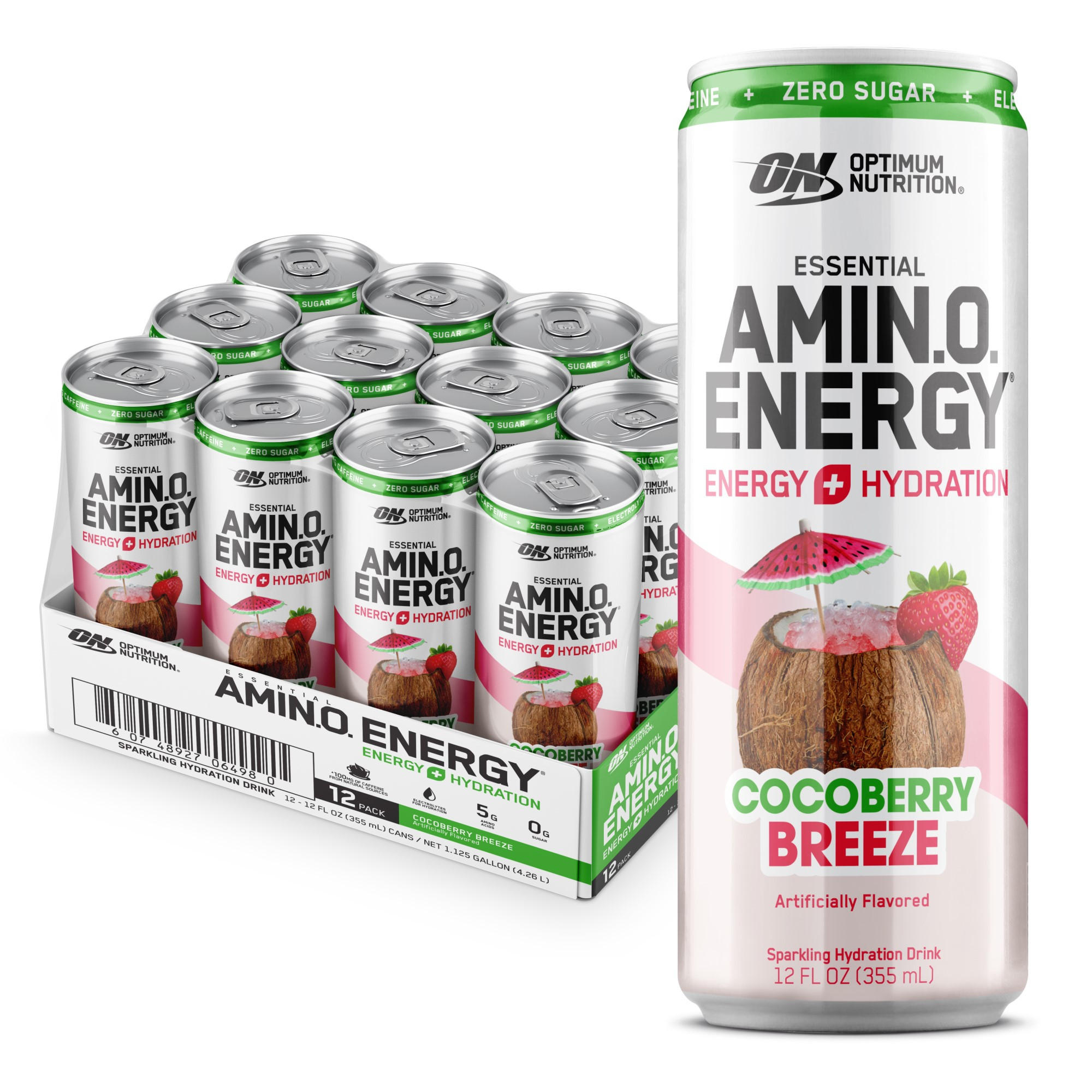 Amway - minmin Essential AMIN.O. ENERGY + Electrolytes Sparkling | Optimum