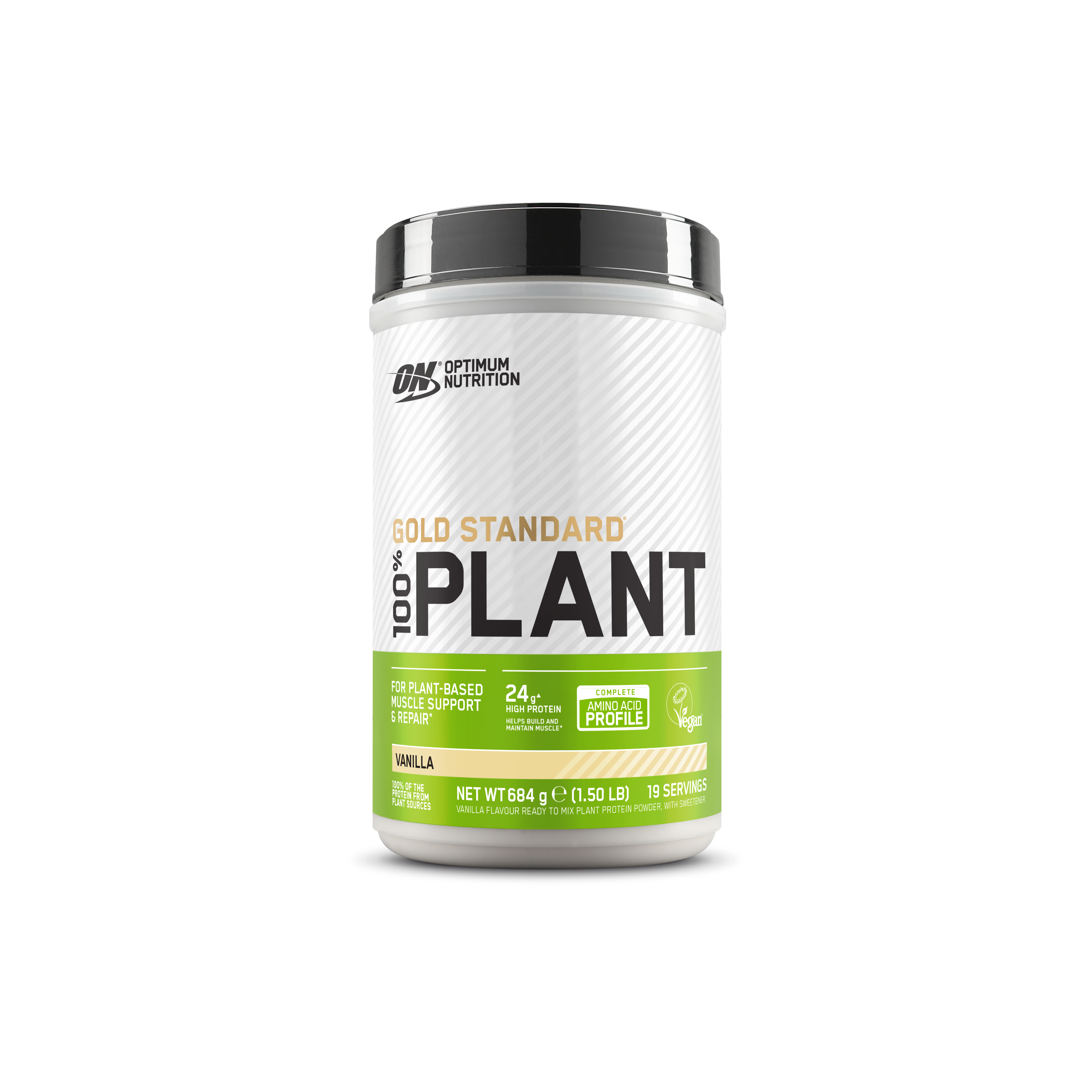 Optimum Nutrition UK Optimum Nutrition Gold Standard 100% Plant Based Protein Supplement 684 g (19 Shakes)