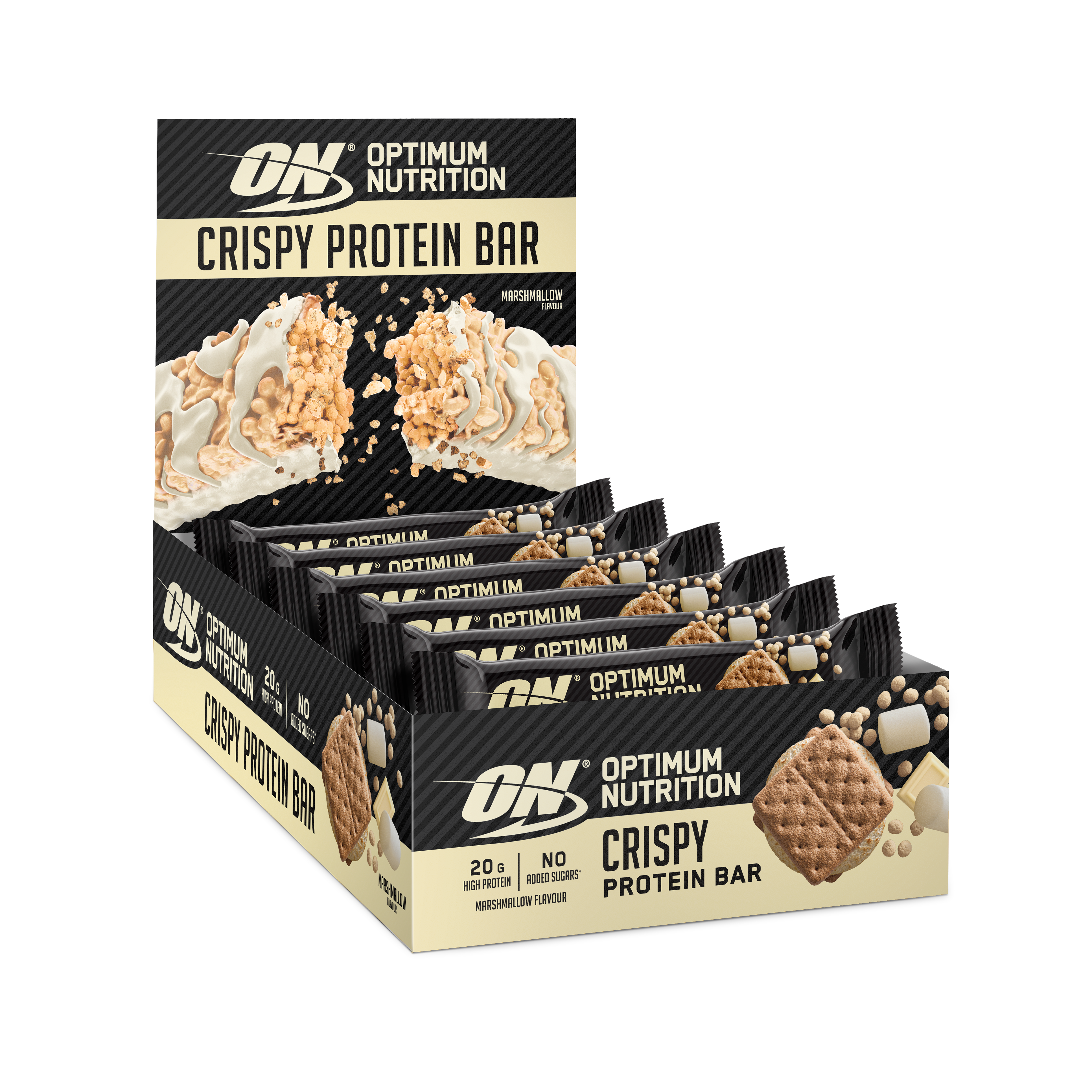 Protein Crisp Bar Supplement 650 g (10 Bars)