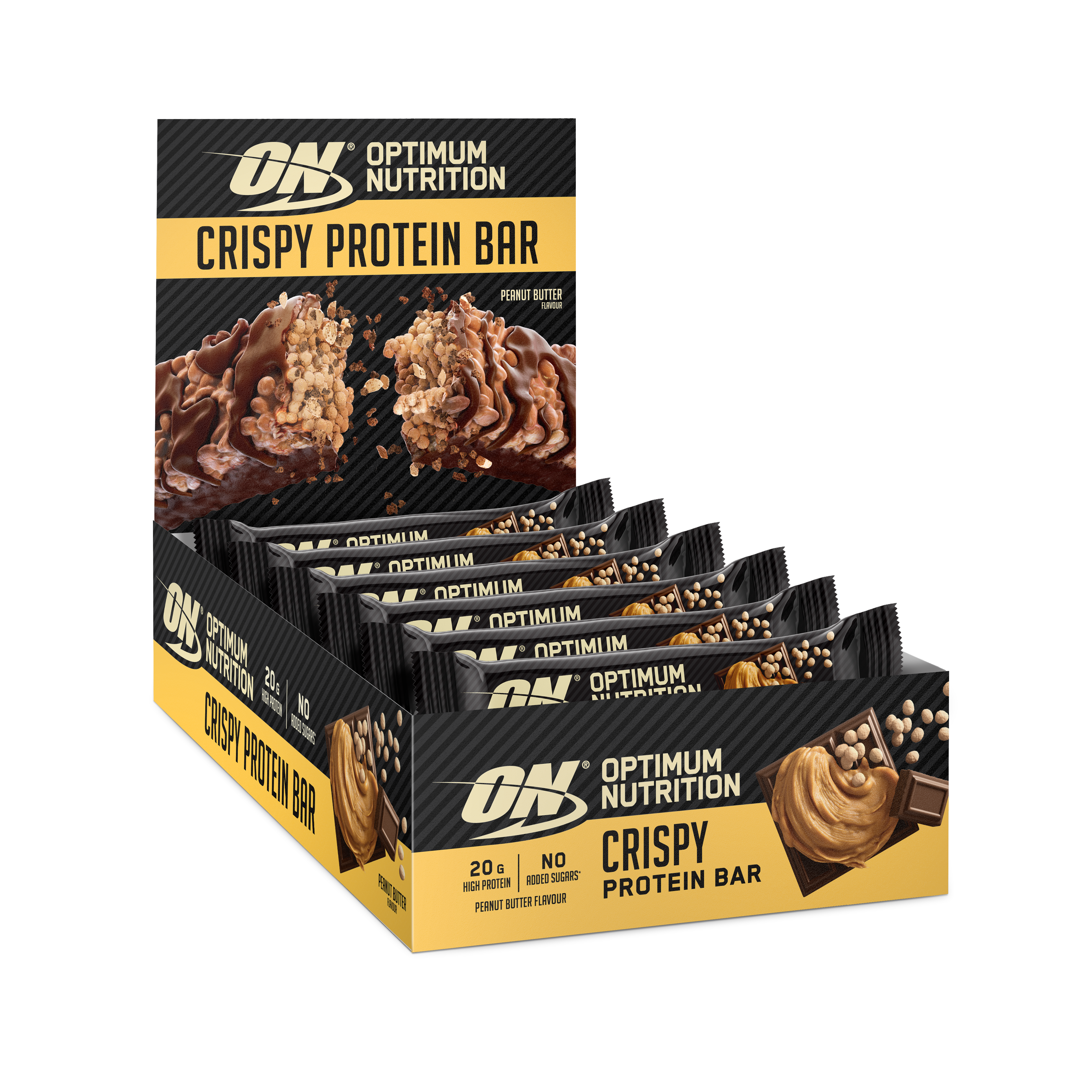 Protein Crisp Bar Supplement 650 g (10 Bars)