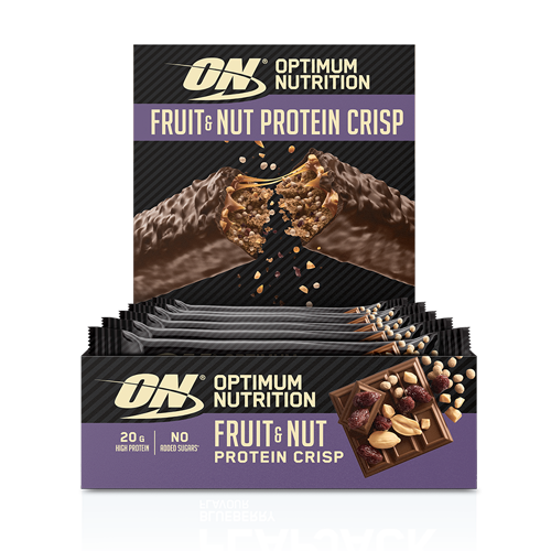 Optimum Nutrition UK Optimum Nutrition Fruit & Nut Protein Crisp Bar Supplement 700 g (10 Bars)