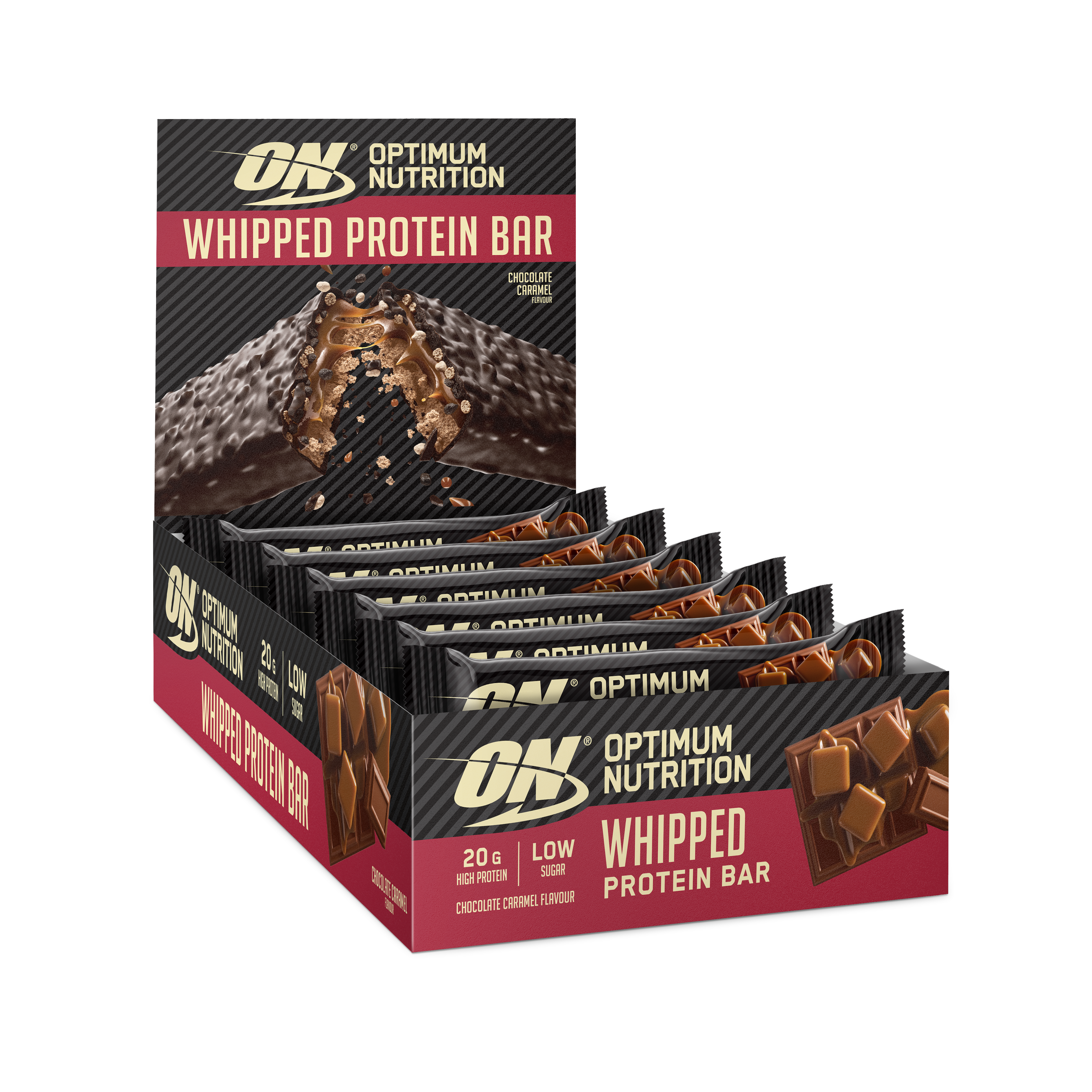 Optimum Nutrition UK Optimum Nutrition Whipped Protein Bar Supplement 600 g (10 Bars)