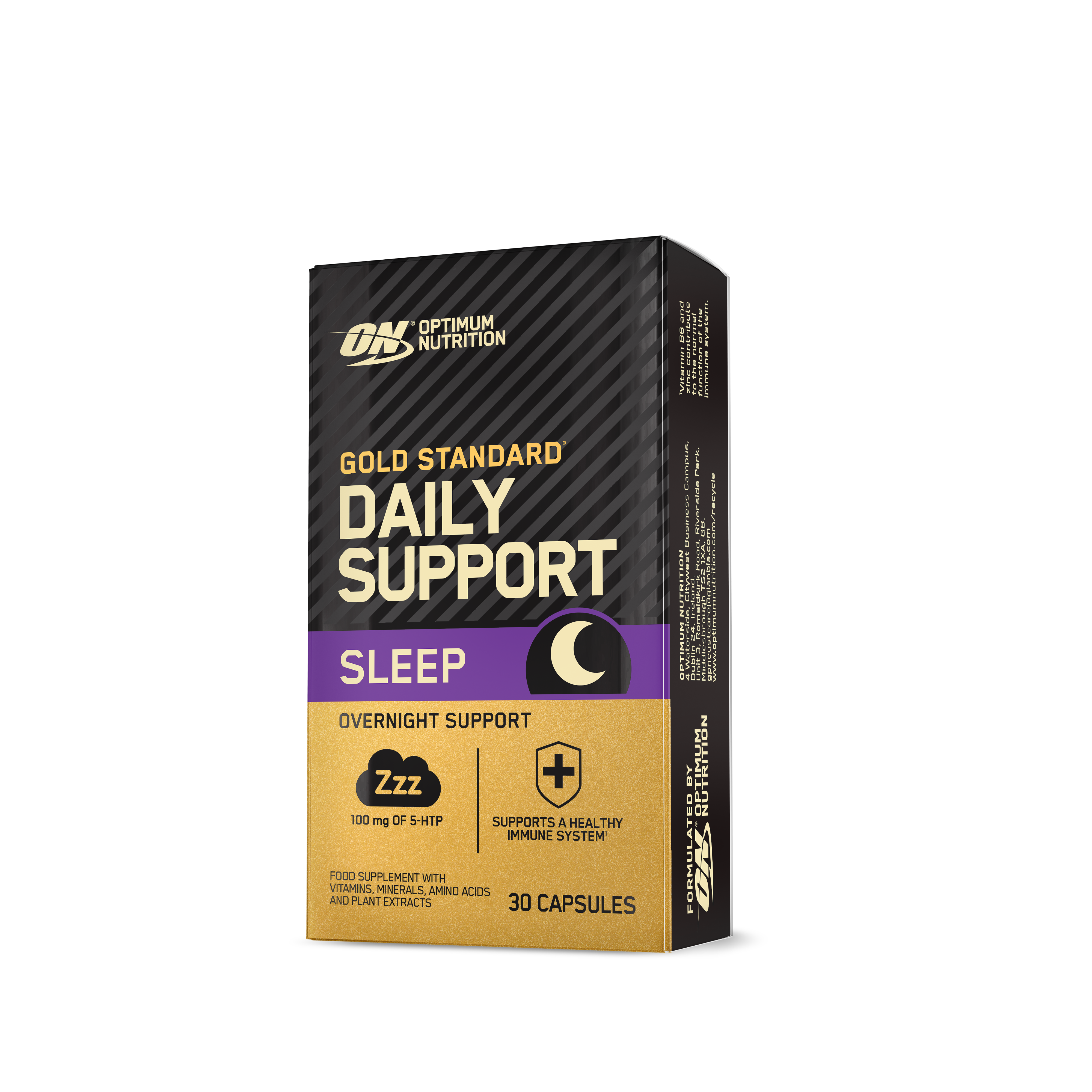 Optimum Nutrition UK Optimum Nutrition Gold Standard Daily Support Sleep 30 Capsules (19 g)