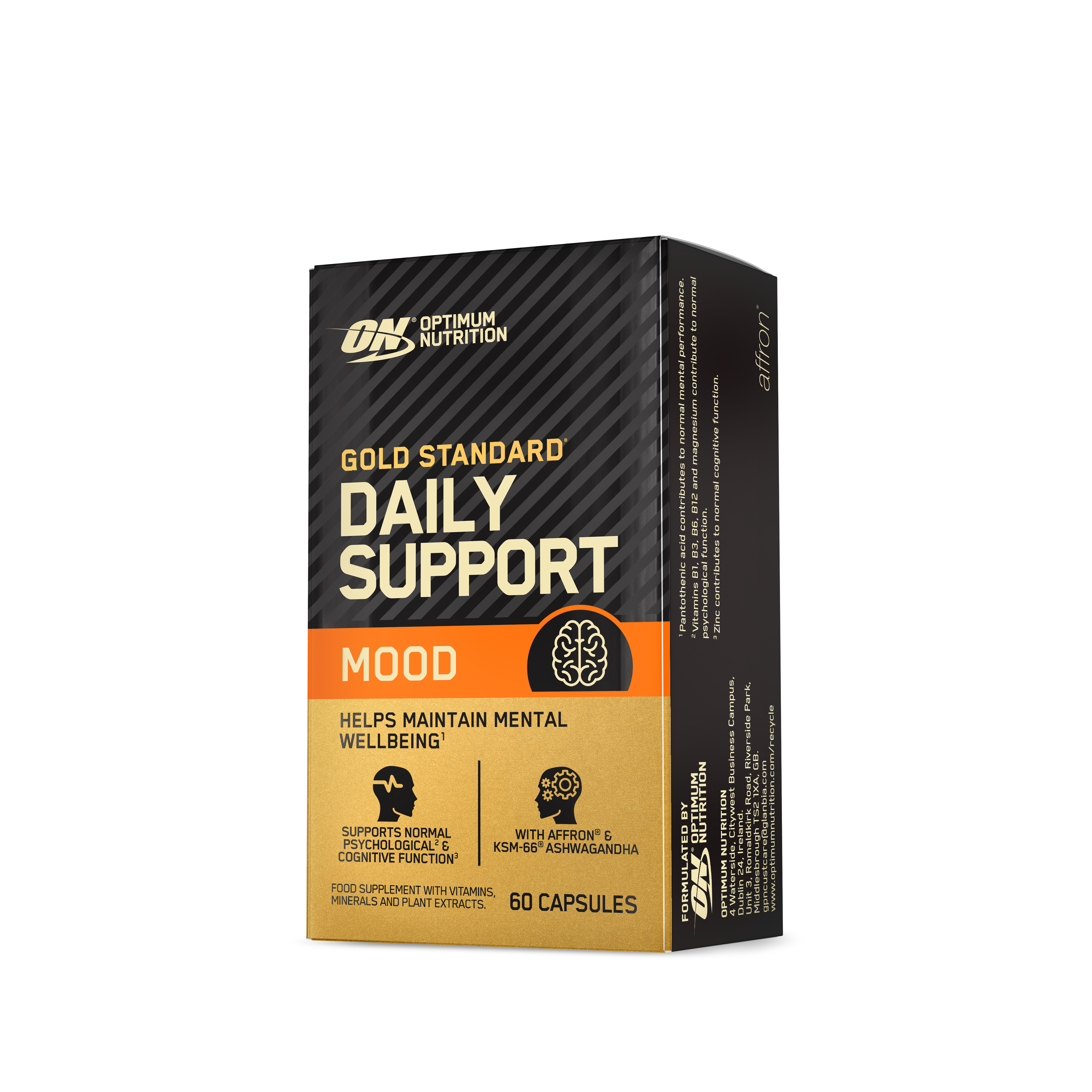 Optimum Nutrition UK Optimum Nutrition Gold Standard Daily Support Mood 60 Capsules (36 g)