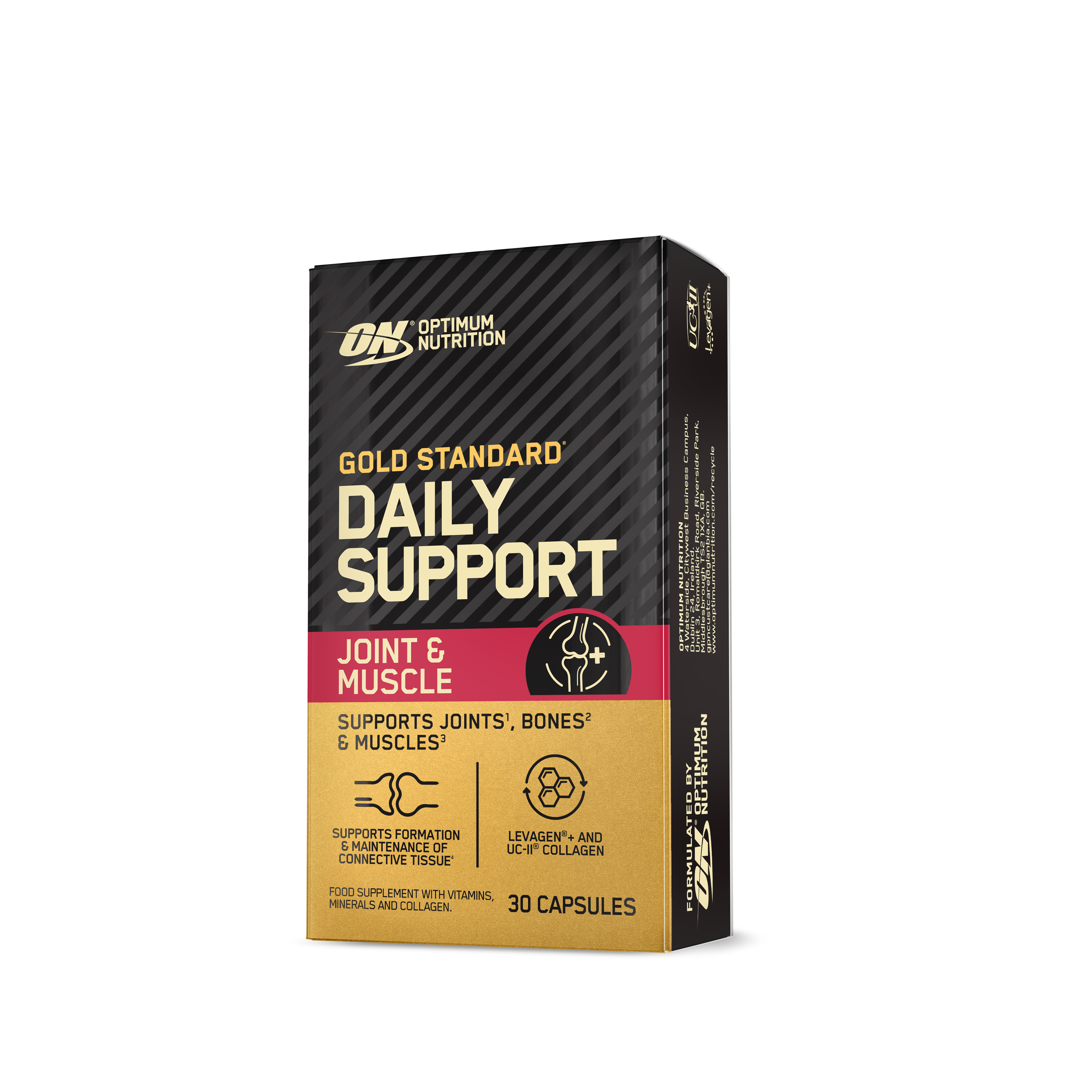Optimum Nutrition UK Optimum Nutrition Gold Standard Daily Support Joint & Muscle 30 Capsules (18 g)