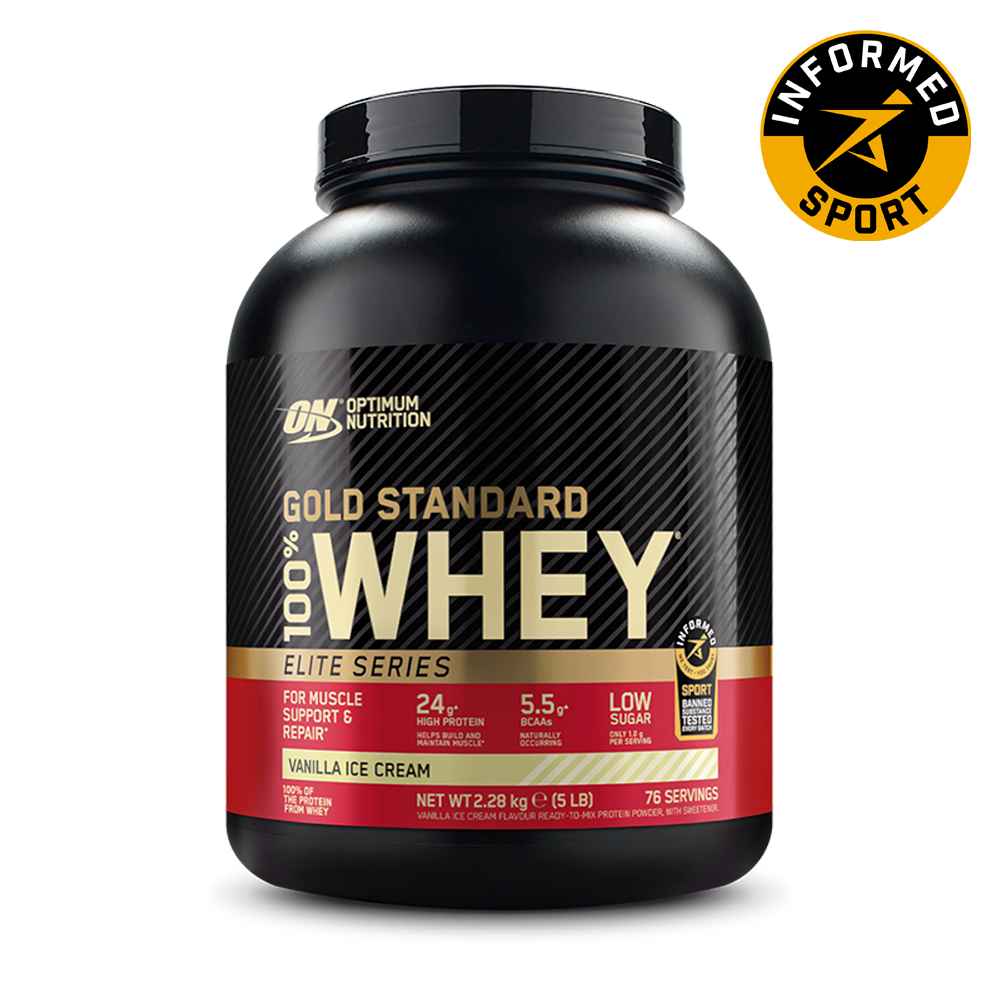 Optimum Nutrition UK Optimum Nutrition Gold Standard 100% Whey - Elite Series 2.27 kg (77)