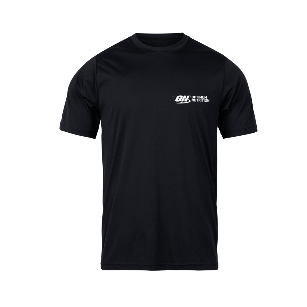 Optimum Nutrition UK Optimum Nutrition ON Men's Black Performance T-shirt S