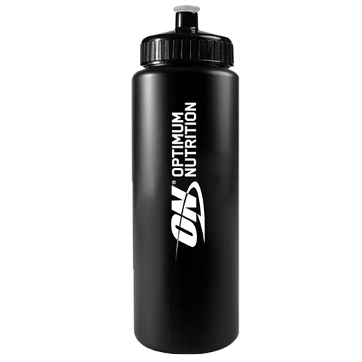ON Black Sports Water Bottle Accessories and Clothing