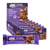Nutty Chocolate Caramel Protein Bar Protein Bars