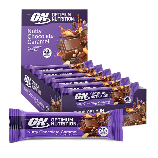 Nutty Chocolate Caramel Protein Bar Protein Bars