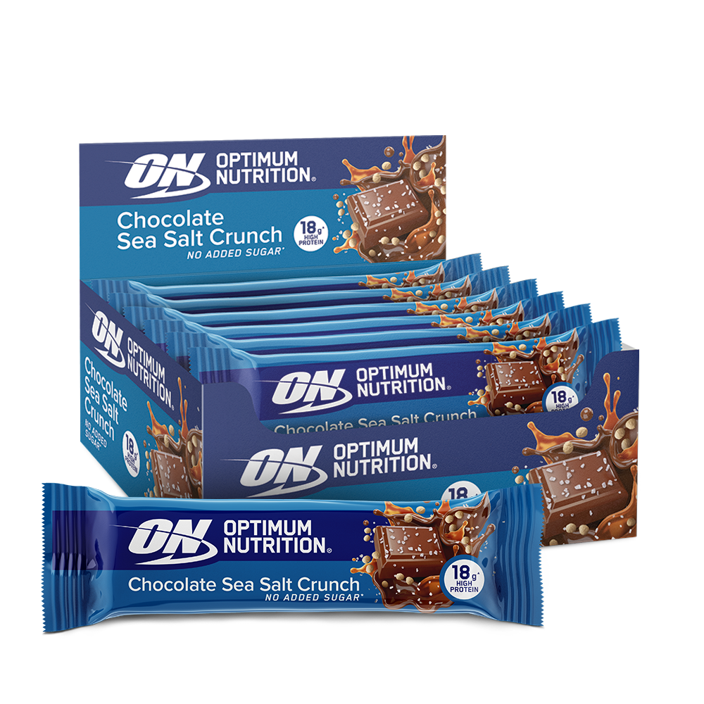 Chocolate Sea Salt Crunch Protein Bar Optimum Nutrition UK