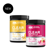 Clear Whey Protein Isolate + Collagen - 240g (10 Servings) Clear Protein