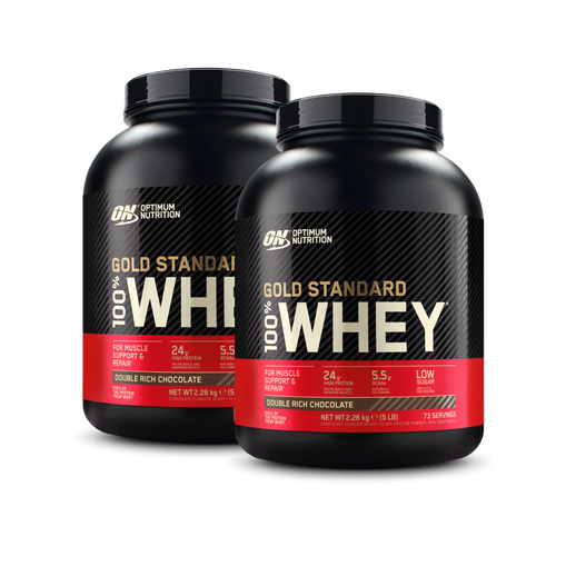 2x Gold Standard 100% Whey Protein (2270g) Promotions