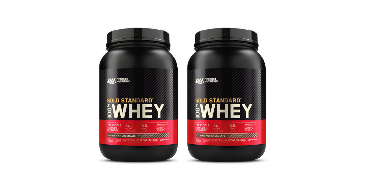 ゴールドスタンダード　WHEY 2x GOLD STANDARD 100% WHEY Protein (2 lbs) | Optimum