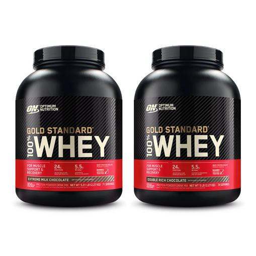 2x Gold Standard 100% Whey Protein (5 lbs) Bundles