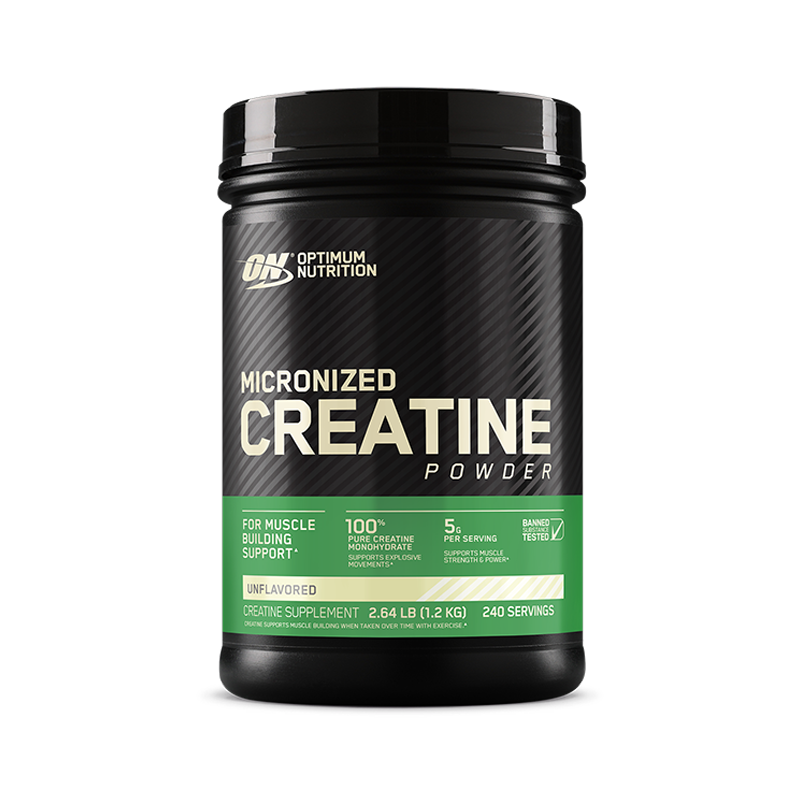 Micronized Creatine Monohydrate Powder 5000mg Per Serv (5g), Keto Friendly  Workout Supplement, Supports Muscle Growth, Strength & Recovery - Pure