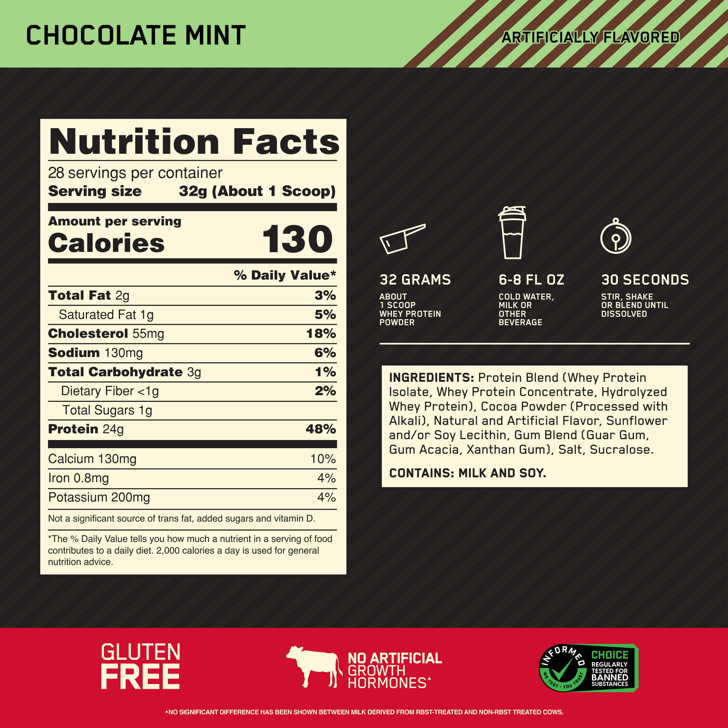 Gold Standard 100% Whey Protein Shakes & Powders