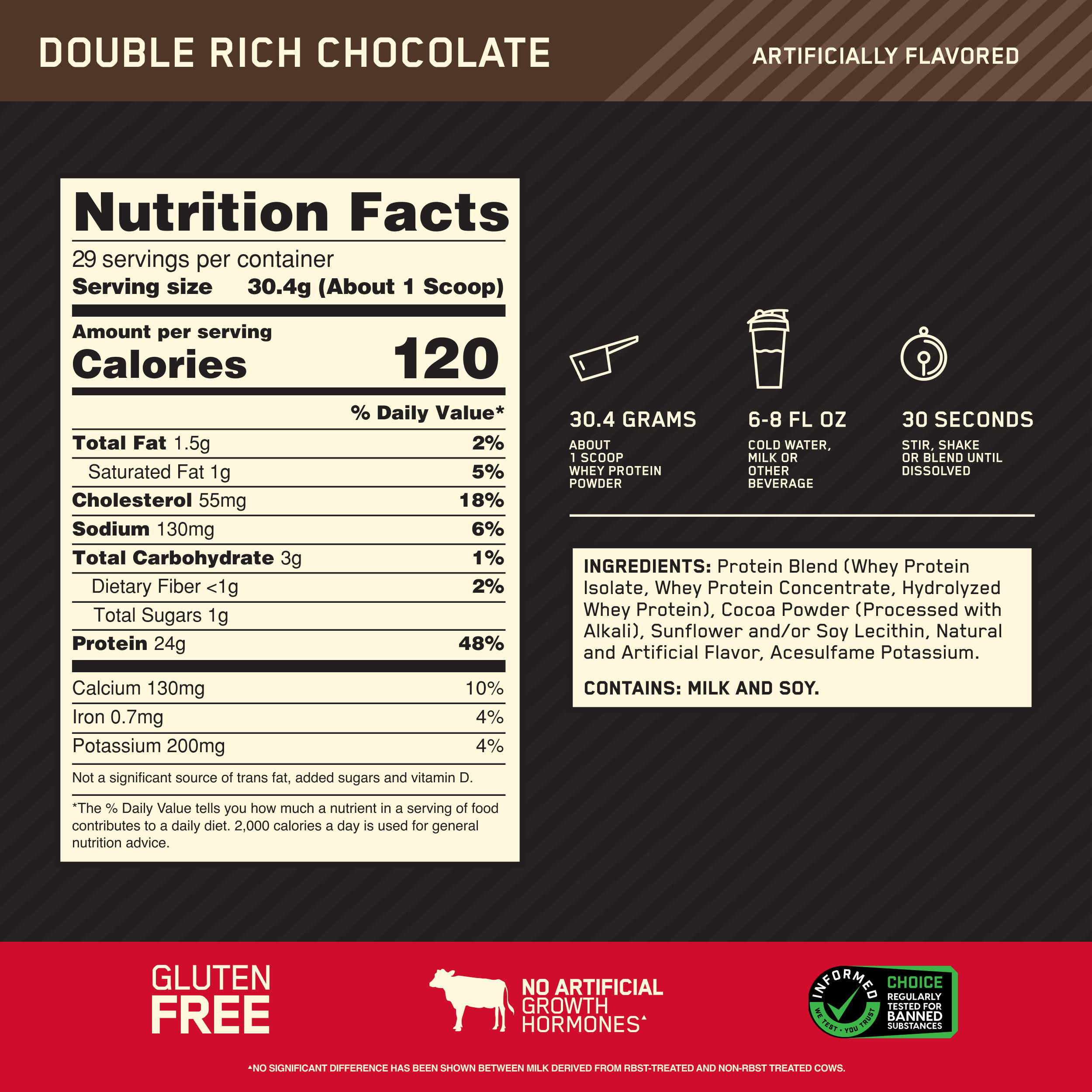 Gold Standard 100% Whey Protein Shakes & Powders