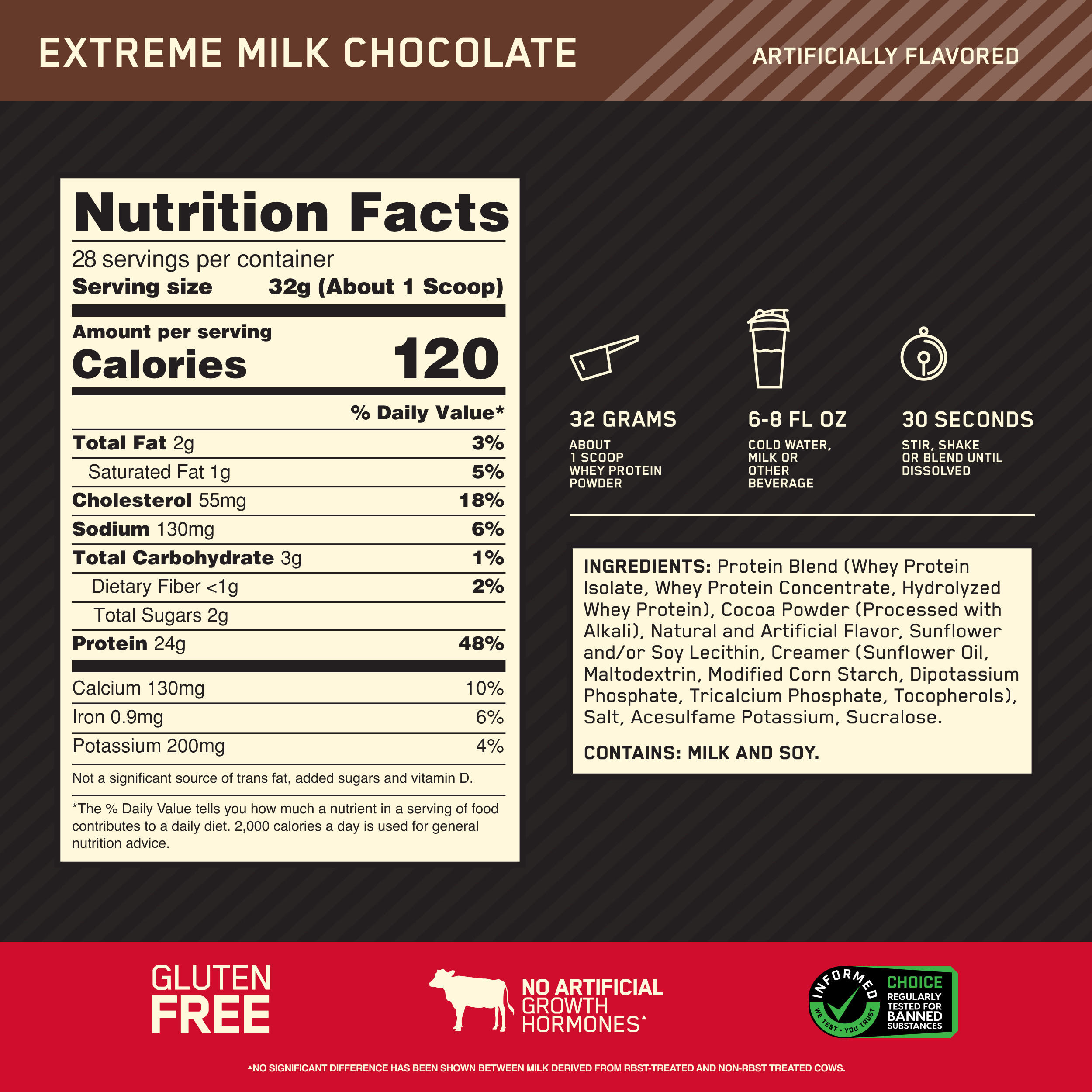Gold Standard 100% Whey Protein Shakes & Powders