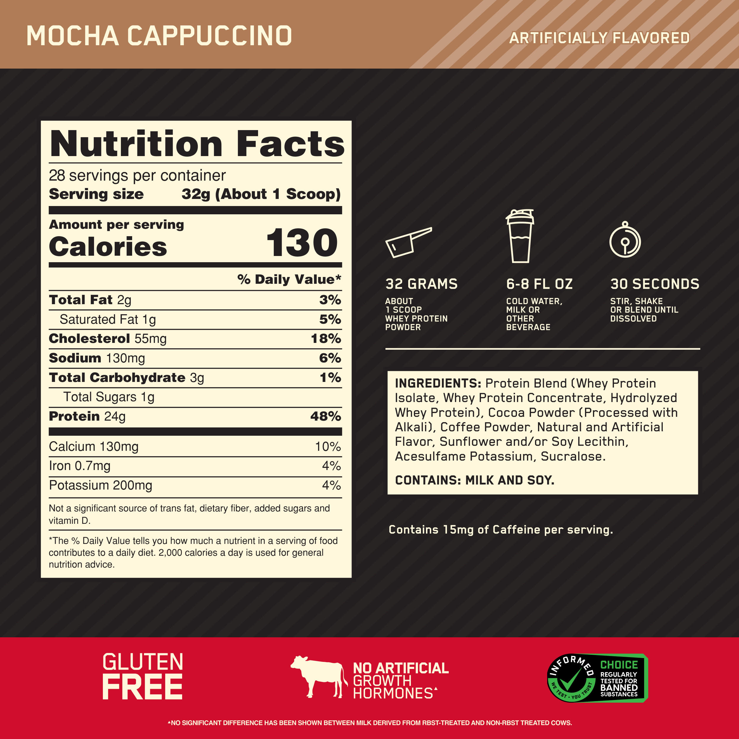 Gold Standard 100% Whey Protein Shakes & Powders