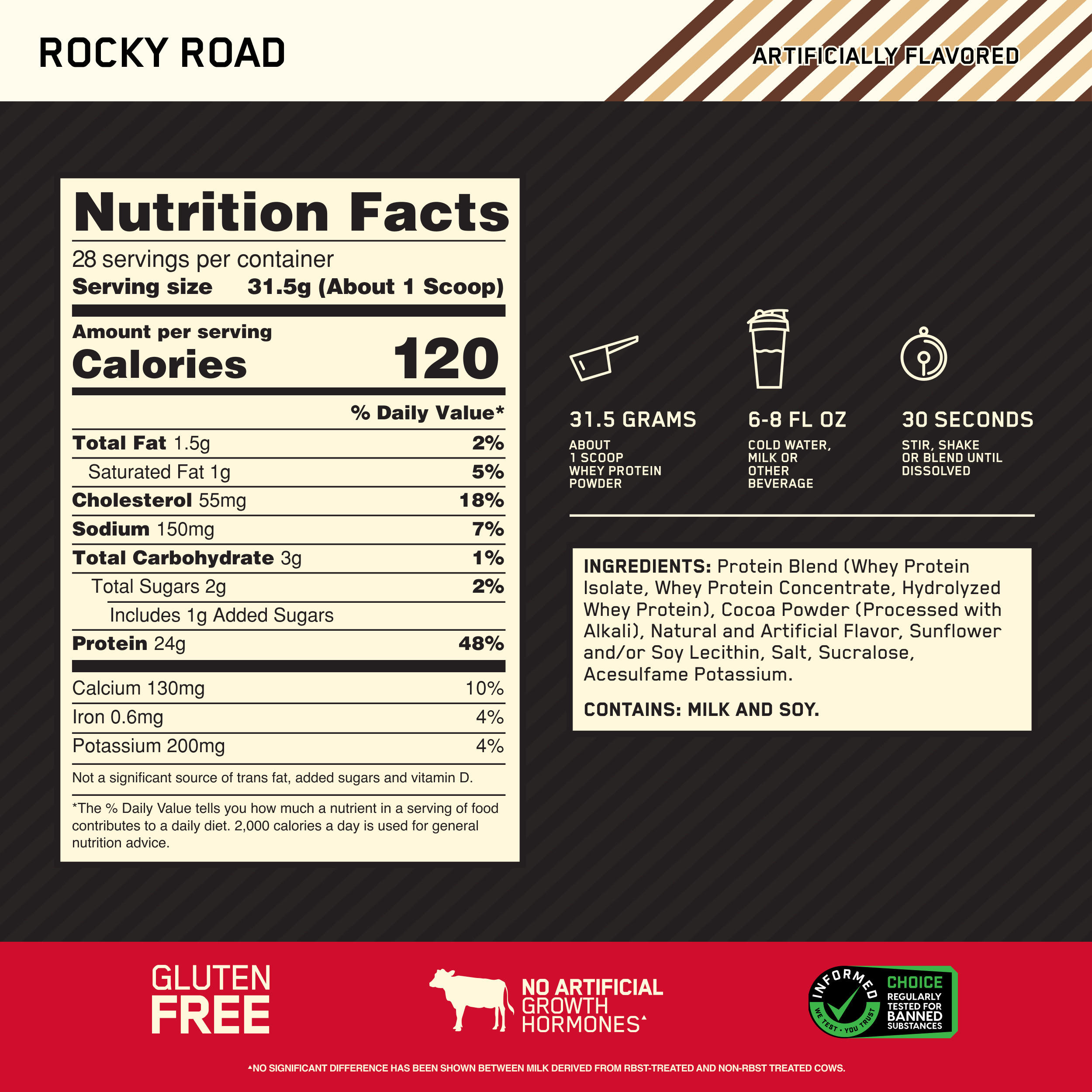 Gold Standard 100% Whey Protein Shakes & Powders