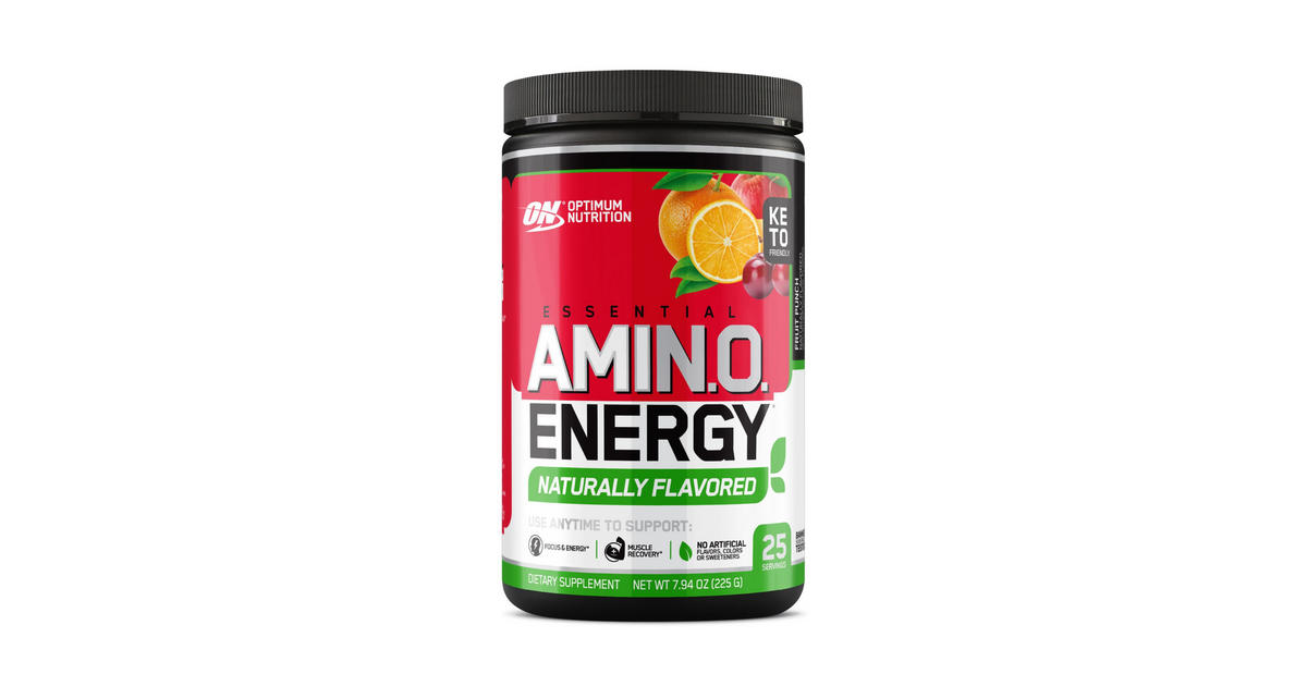 NATURALLY FLAVORED ESSENTIAL AMIN.O. ENERGY