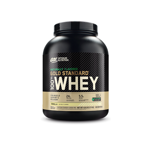 NATURALLY FLAVORED GOLD STANDARD 100% WHEY Repair After Training