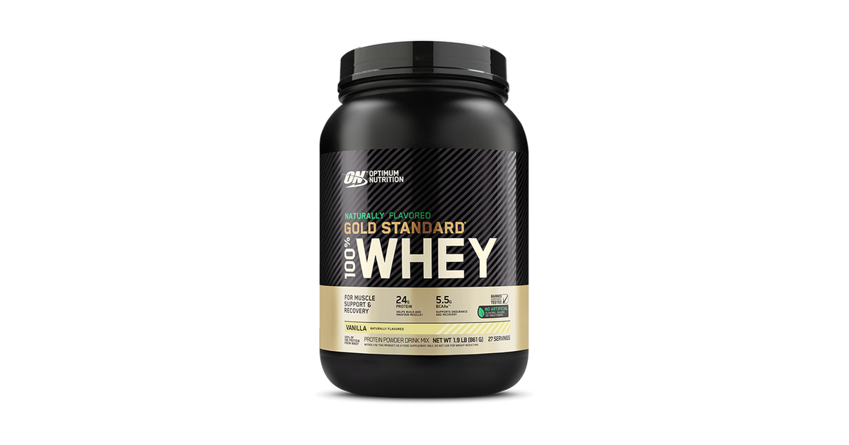NATURALLY FLAVORED GOLD STANDARD 100% WHEY | Optimum Nutrition US