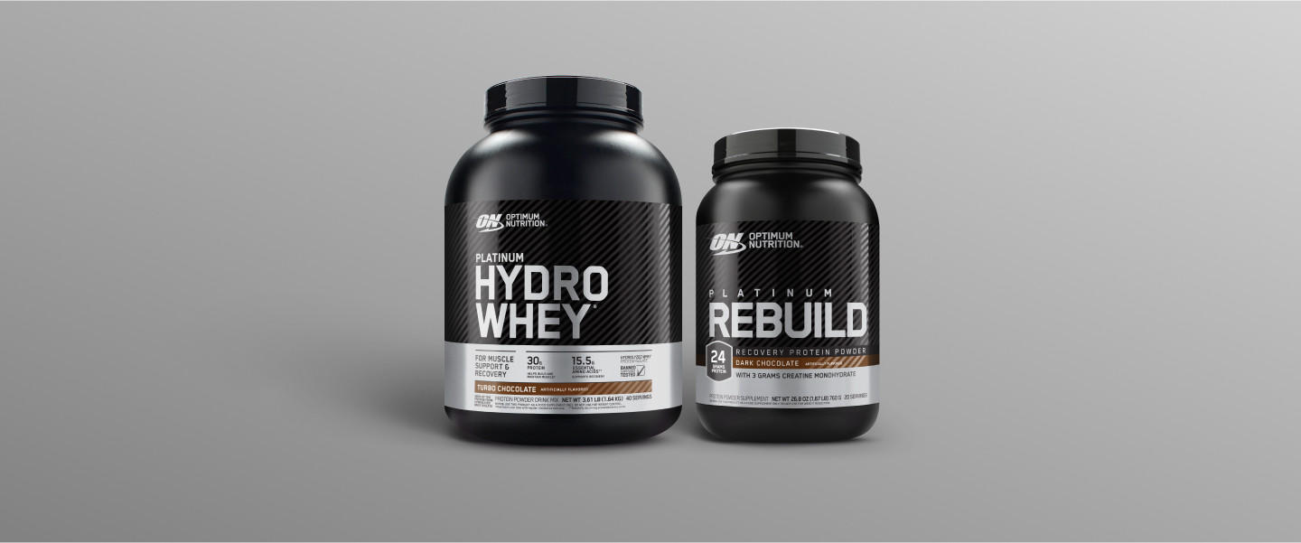 ON Hydro whey and rebuild products