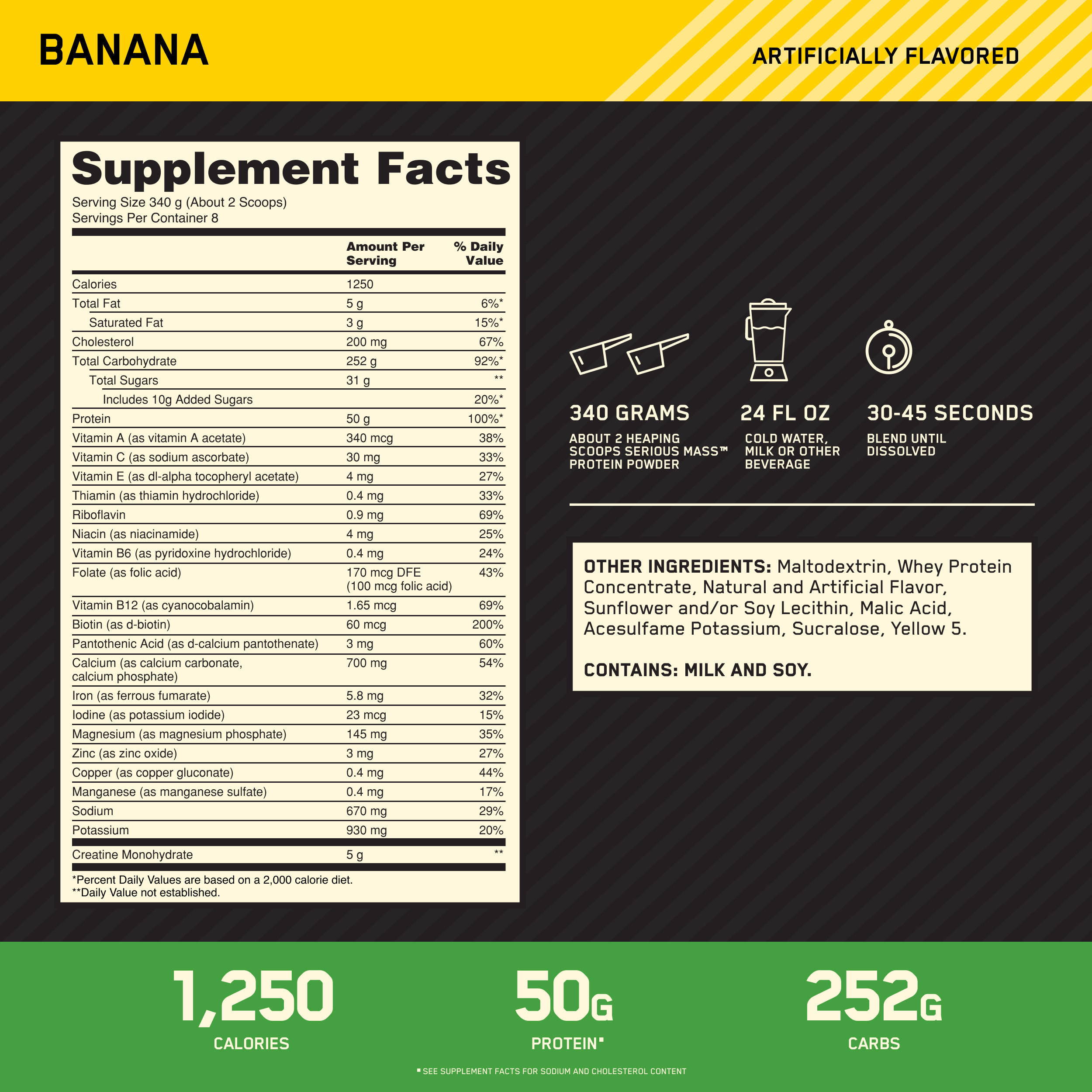 Serious Mass Weight Gainers